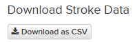 Export au format CSV